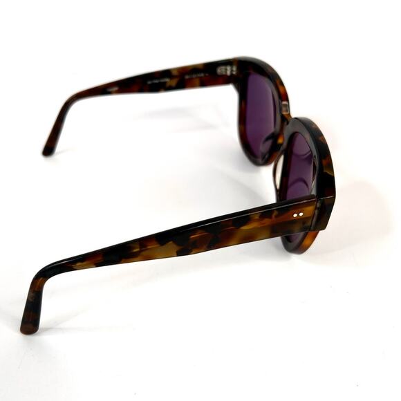 Ace & Tate Harper On the Rocks Round Tortoise Shell Sunglasses 54 21 145 - Picture 5 of 16